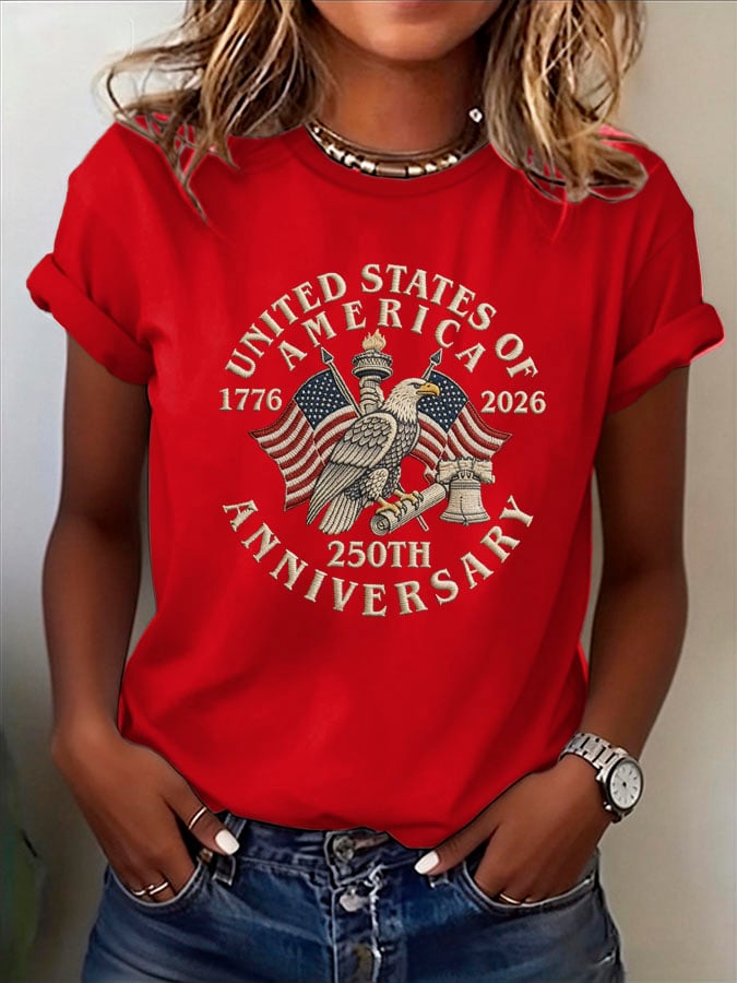 Women's Usa 250th Anniversary T-shirt