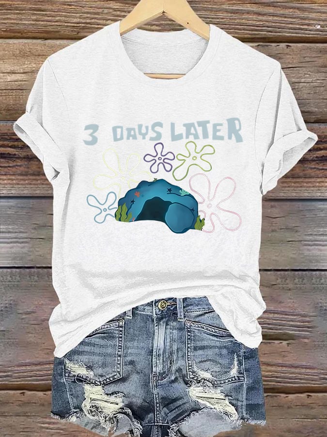 A Lot Can Happen IN 3 Days Christian Washed T-Shirt