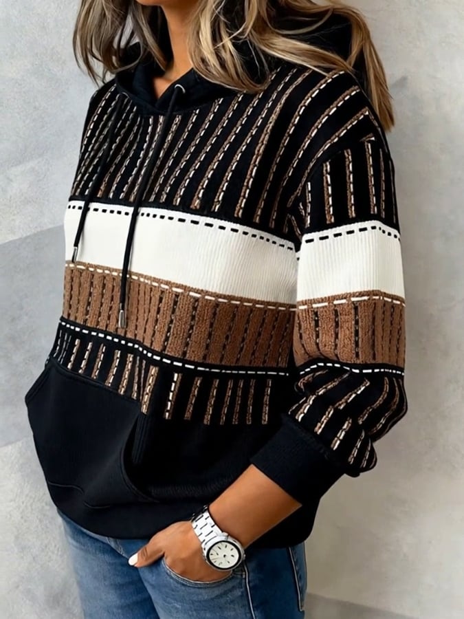 Women's Casual Printed Sweatshirt
