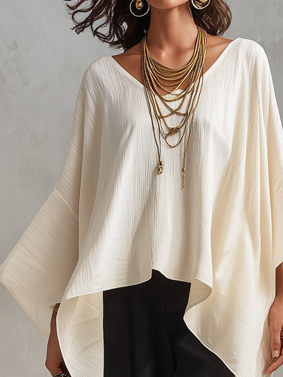 Bohemian Batwing Sleeve Top