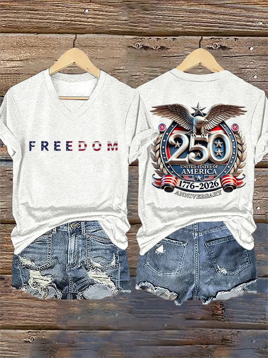Women's Casual Printed Short-Sleeve T-Shirt