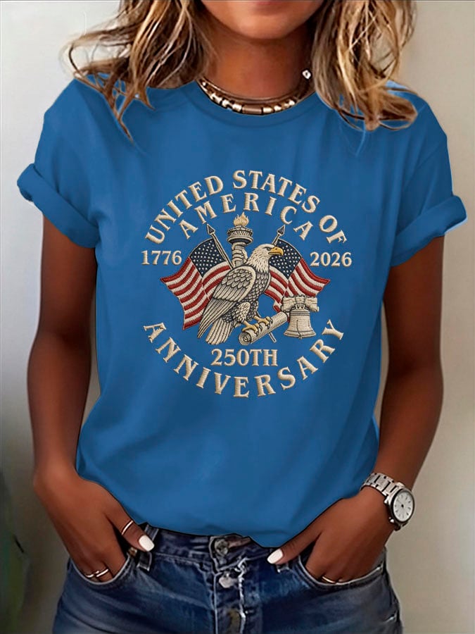 Women's Usa 250th Anniversary T-shirt