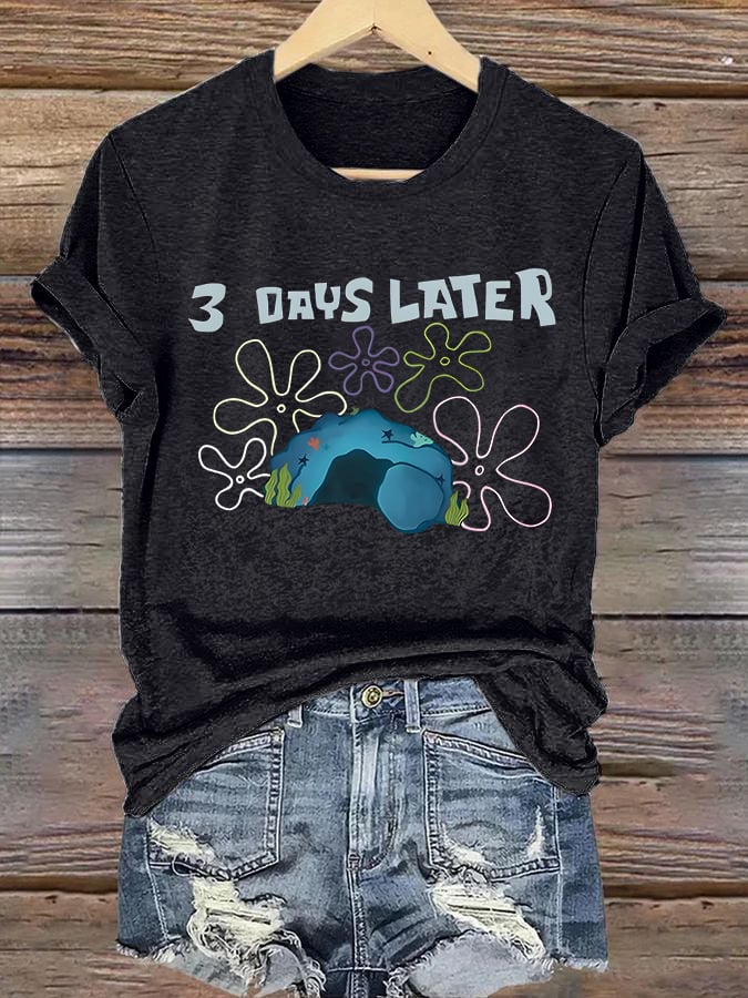 A Lot Can Happen IN 3 Days Christian Washed T-Shirt