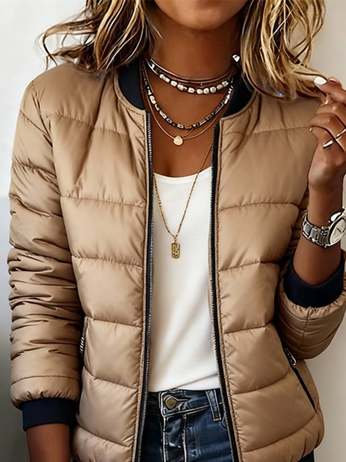 Women'S Autumn And Winter Casual Cotton Coat