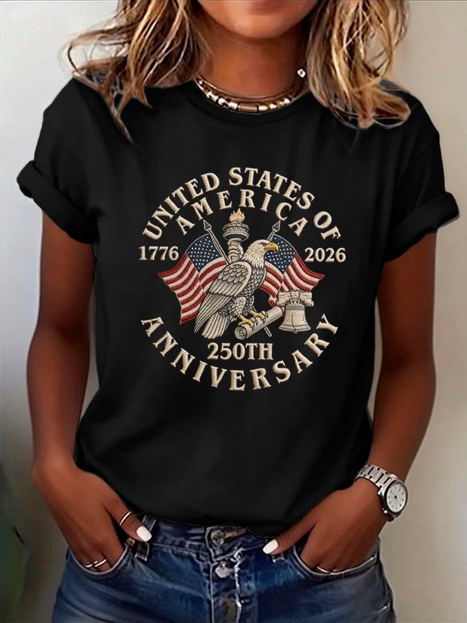 Women's Usa 250th Anniversary T-shirt