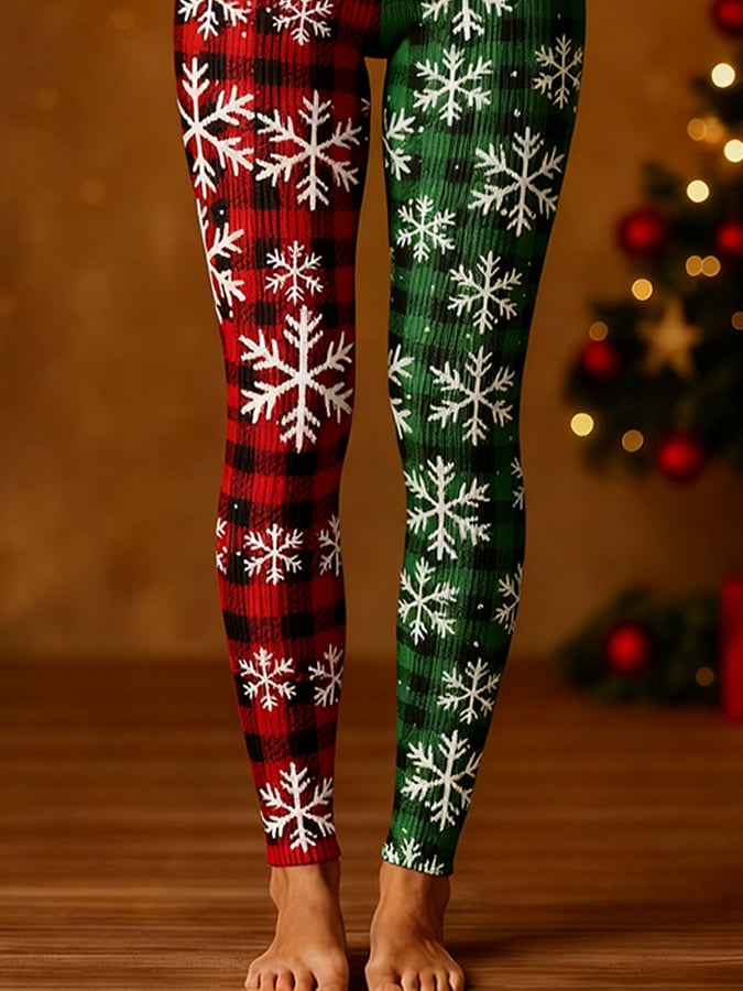 Women'S Christmas Tight High-Elastic Leggings