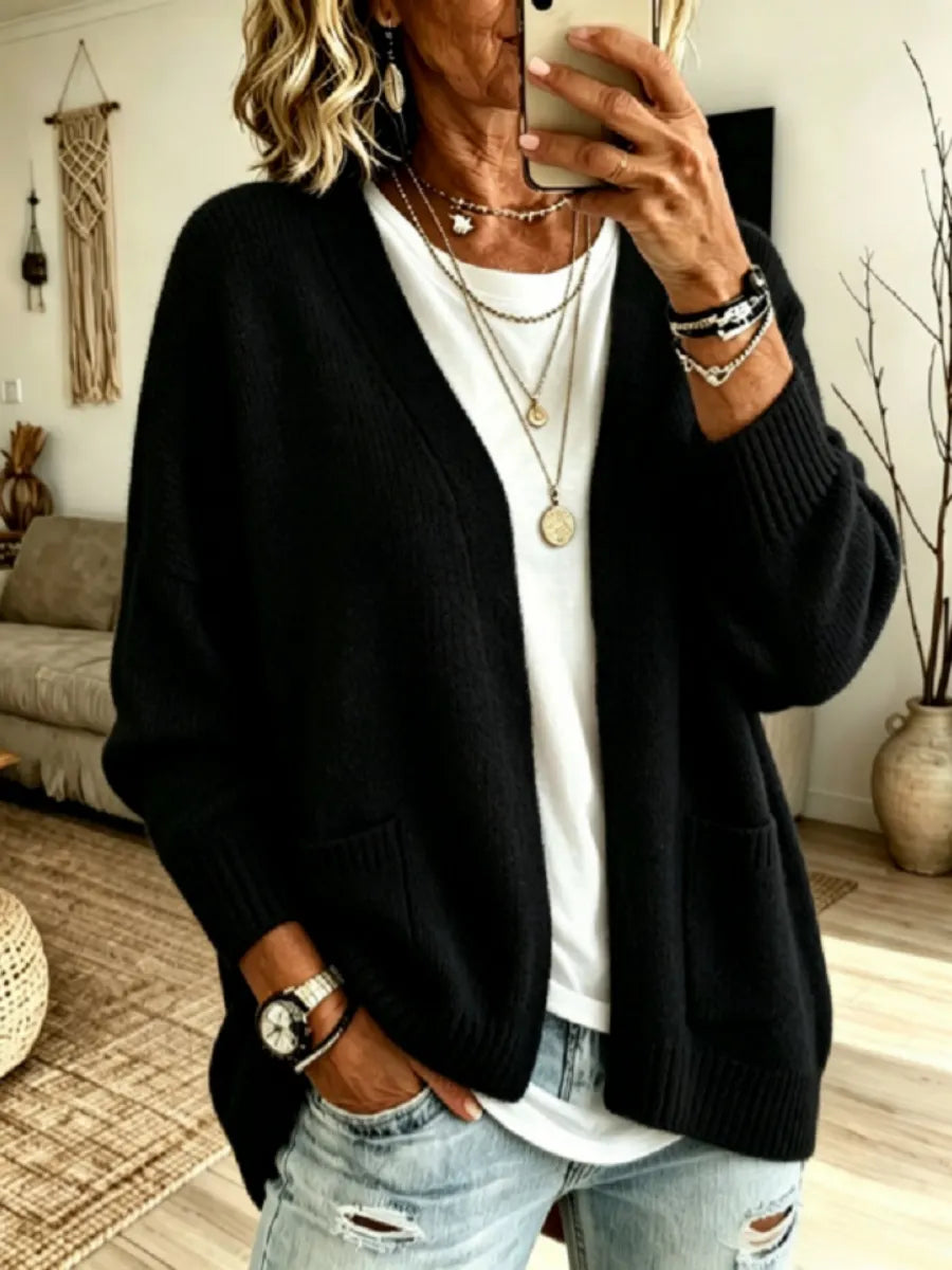 Women'S Casual Comfortable Knit Cardigan