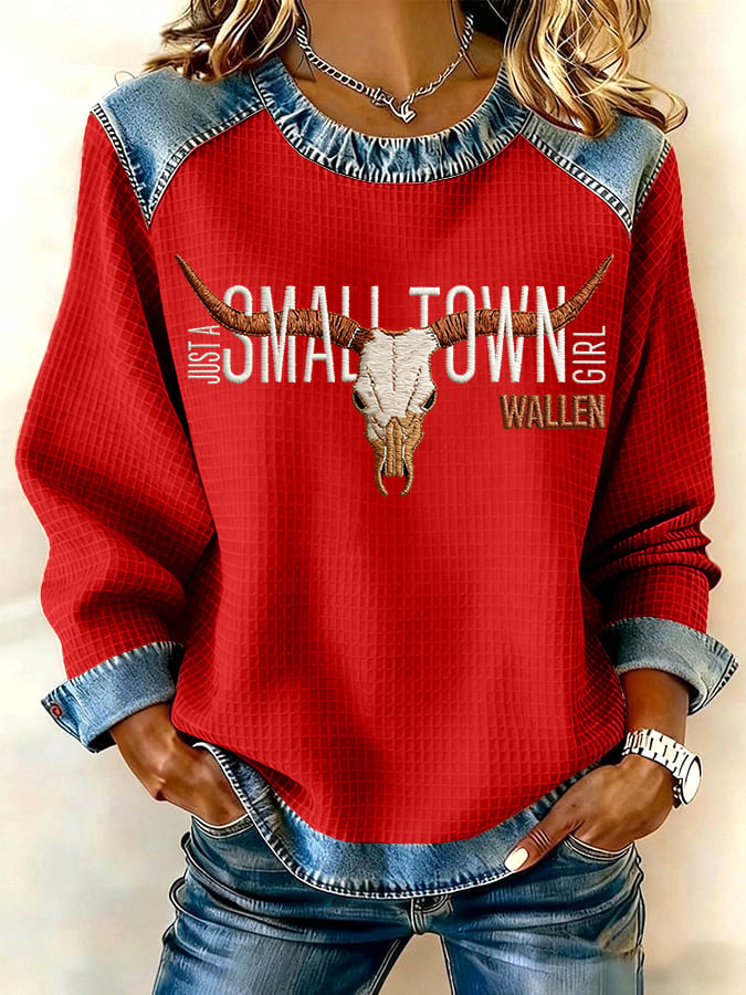 Morgan Wallen Western-style Print Casual Sweatshirt