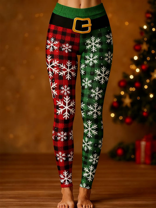 Women'S Christmas Tight High-Elastic Leggings