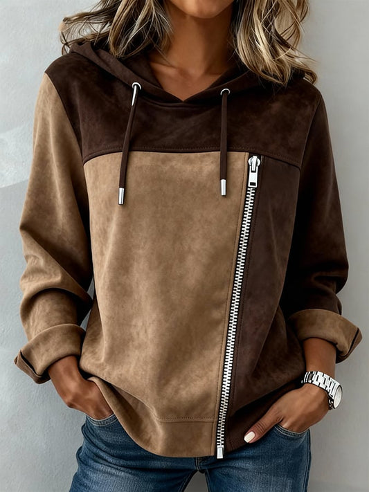 Women'S Casual Loose Solid Sweatshirt