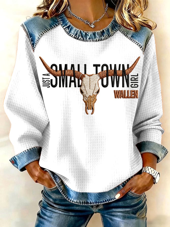 Morgan Wallen Western-style Print Casual Sweatshirt