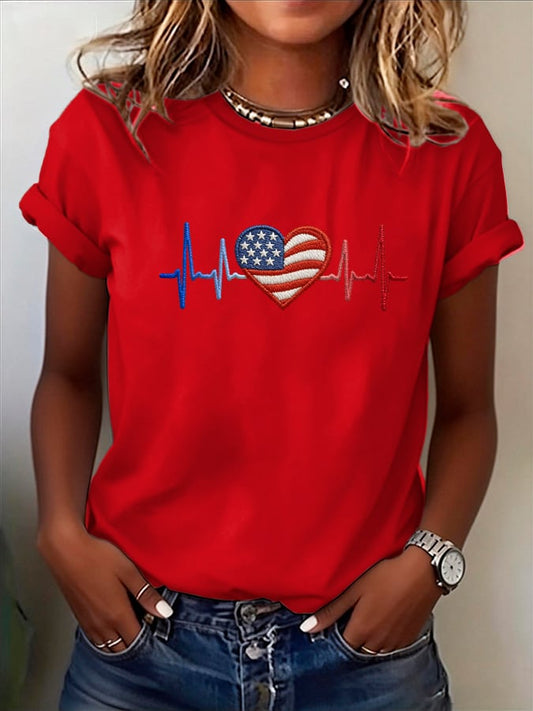 Women's Casual American 250 Commemorative T-shirt