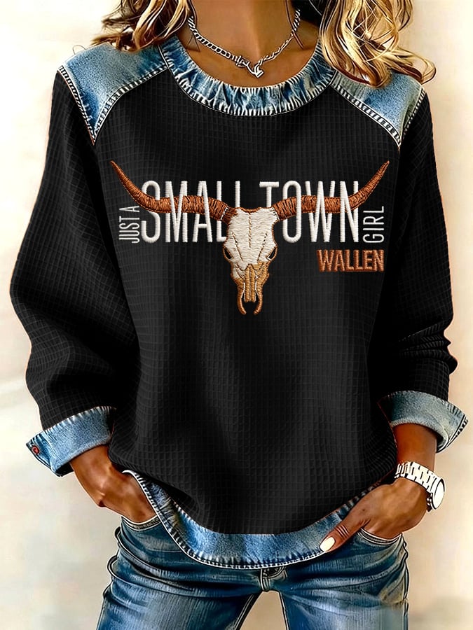 Morgan Wallen Western-style Print Casual Sweatshirt