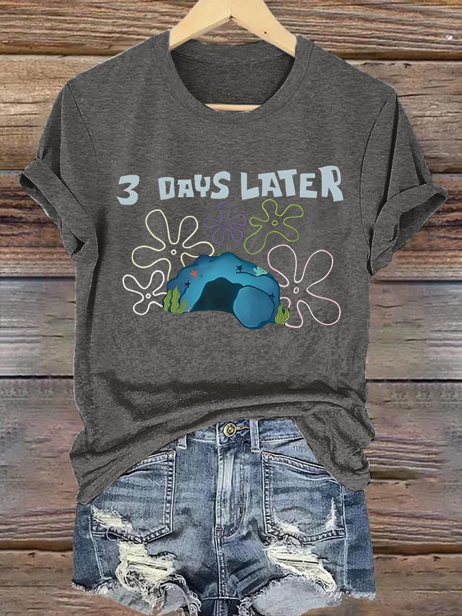 A Lot Can Happen IN 3 Days Christian Washed T-Shirt