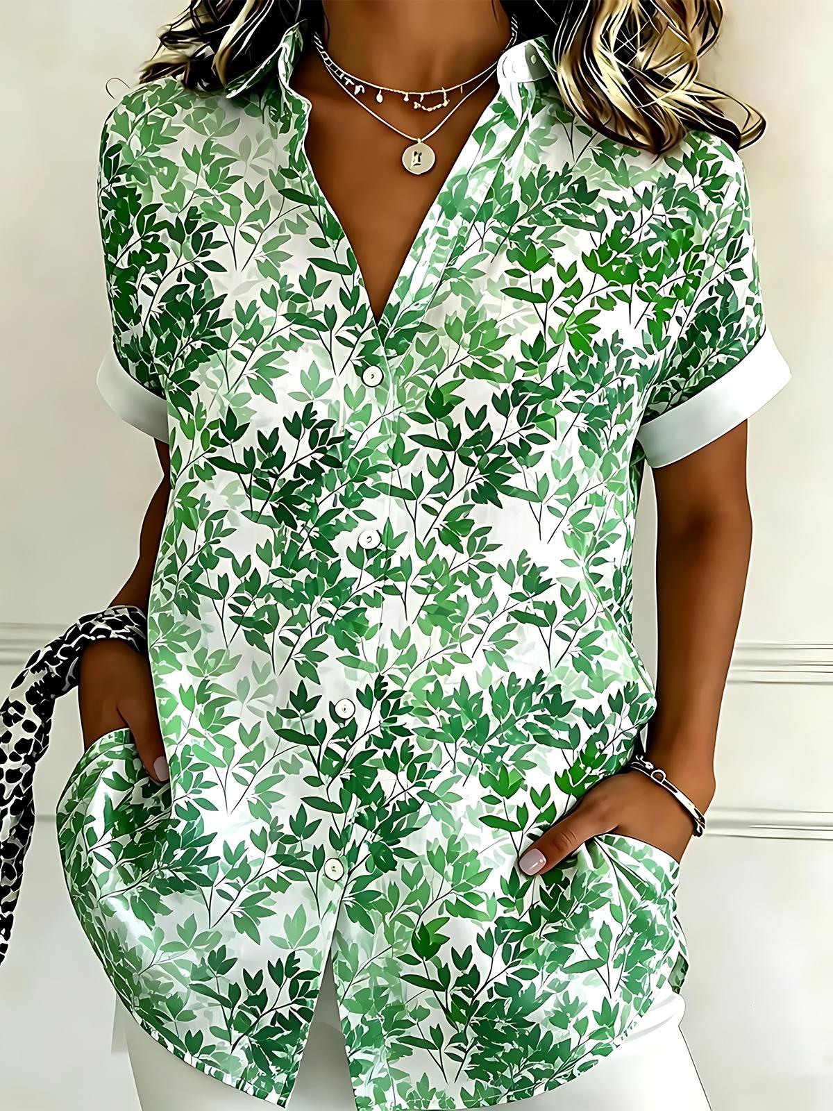 Leaf Women's Short Sleeve Shirts