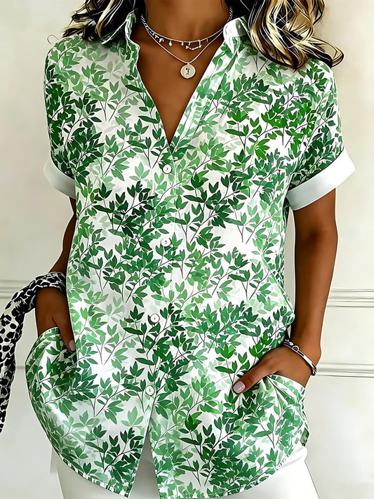Leaf Women's Short Sleeve Shirts